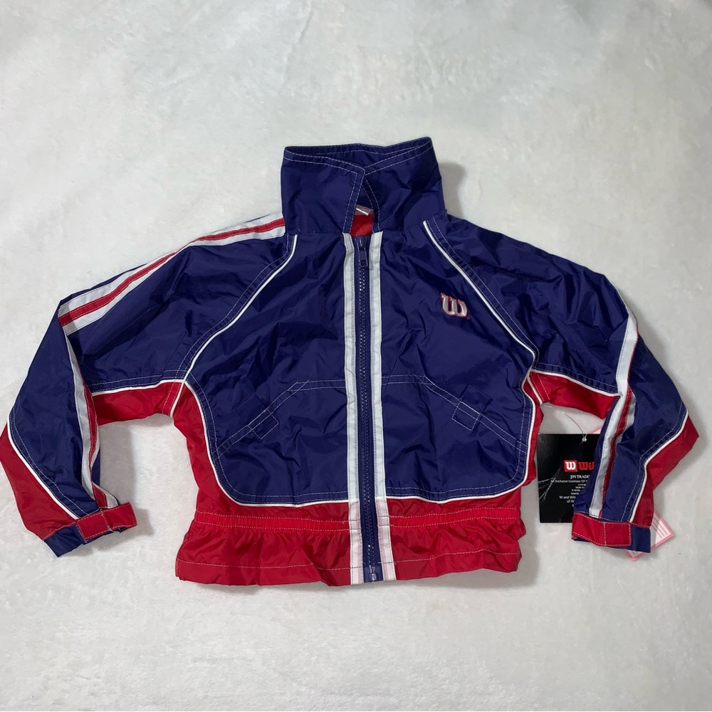 Vintage Girls Wilson Wind Breaker size 4 toddler